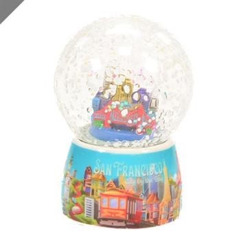 SF PICTURESQUE 65MM POLY RESIN SNOW GLOBE 53045
