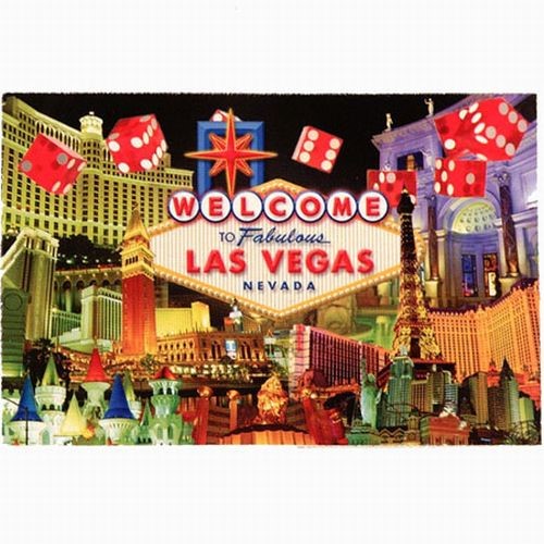 Las Vegas Red & Gray Playing Cards Souvenir- las vegas gifts shoppes